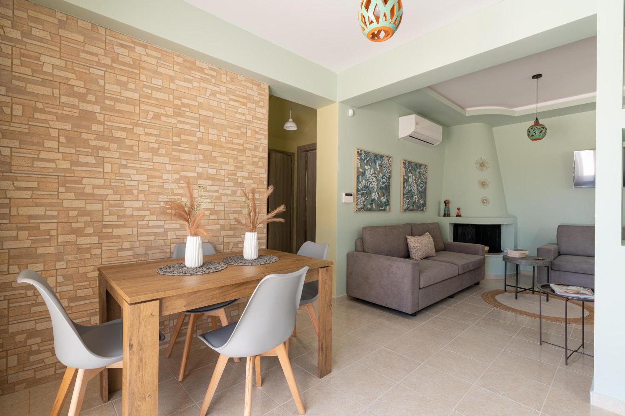 Ethria Pool Villa With Heated Jacuzzi Afantou Exterior photo